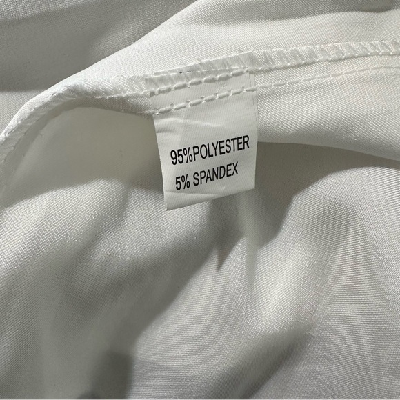 Women's white Bride kimono robe size L/XL, new no tags - Picture 6 of 6